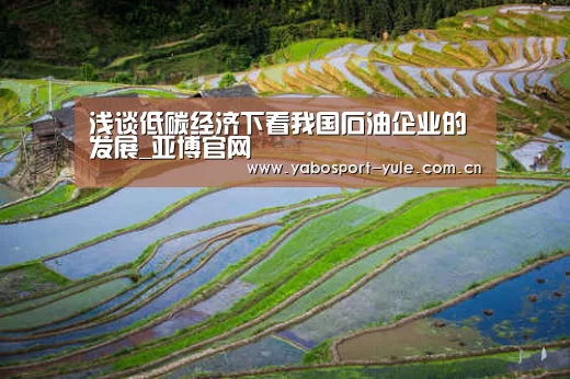 浅谈低碳经济下看我国石油企业的发展_亚博官网(图2) 亚博